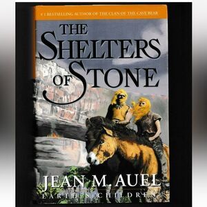 The Shelters of Stone : Earth's Children by Jean M. Auel First Edition!